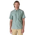 Camisa-Para-Hombre-Self-Guided-Sun-Azul-Patagonia