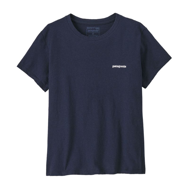 Polo-Manga-Corta-Para-Mujer-P-6-Logo-Responsibili-Tee-Azul-Patagonia
