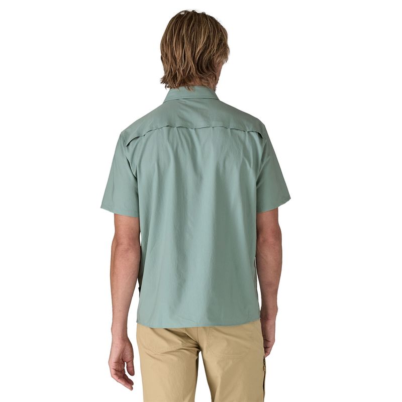Camisa-Para-Hombre-Self-Guided-Sun-Azul-Patagonia