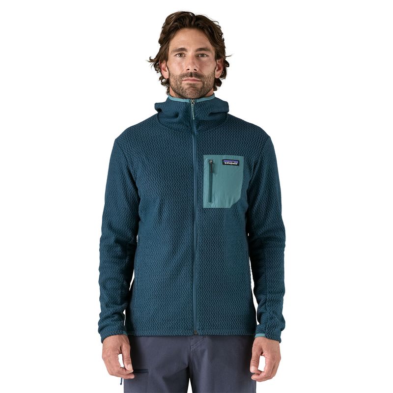 Casaca-Polar-Para-Hombre-R1-Air-Full-Zip-Hoody-Verde-Patagonia