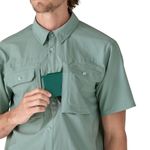 Camisa-Para-Hombre-Self-Guided-Sun-Azul-Patagonia