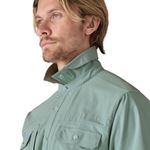 Camisa-Para-Hombre-Self-Guided-Sun-Azul-Patagonia