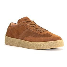Zapatilla Para Hombre Cuero Hector Toffee Hush Puppies
