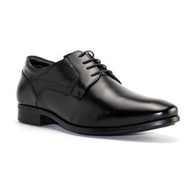 Zapato Para Hombre Cuero James Negro Hush Puppies