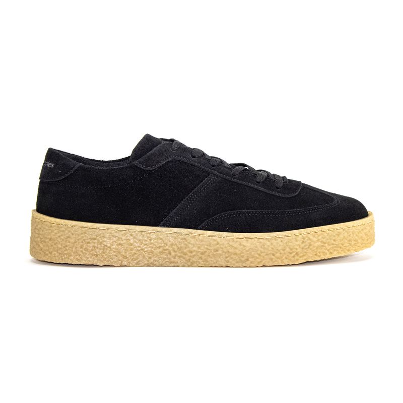 Zapatilla-Para-Hombre-Cuero-Hector-Negro-Hush-Puppies
