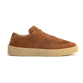 Zapatilla Para Hombre Cuero Hector Toffee Hush Puppies