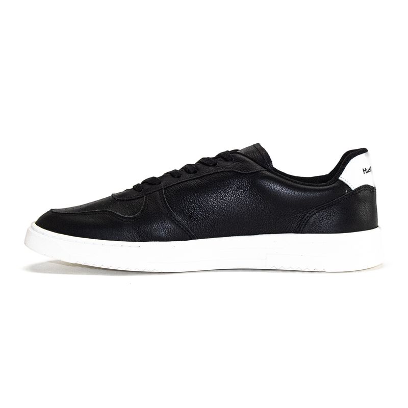 Zapatilla-Para-Hombre-Cuero-Philippe-Negro-Hush-Puppies