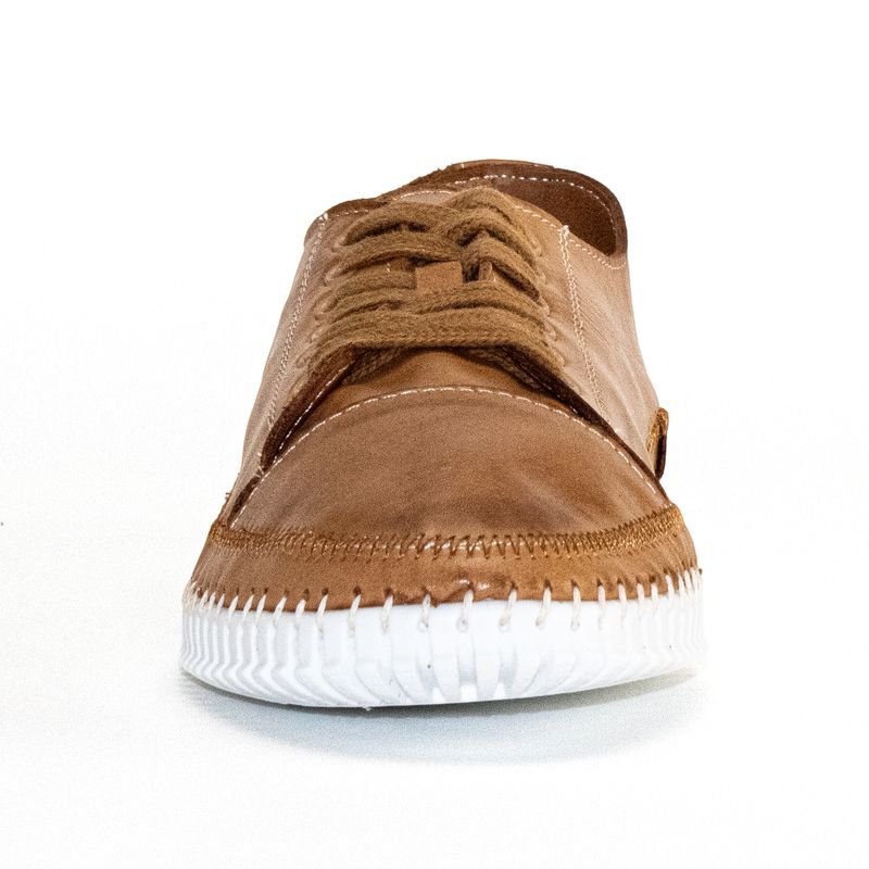 Zapatilla-Para-Mujer-Cuero-Petals-Marron-Hush-Puppies