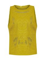 Blusa-Sin-Mangas-Lino-Organico-Para-Mujer-Cleep-Amarillo-Rockford