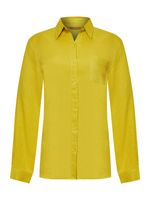 Blusa-Manga-Larga-Lino-Organico-Para-Mujer-Lirio-Amarillo-Rockford