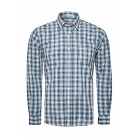 Camisa Manga Larga Algodón Orgánico Para Hombre Lighter Verde Rockford