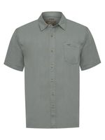 Camisa-Manga-Corta-Tencel-Para-Hombre-Tencel-Verde-Rockford