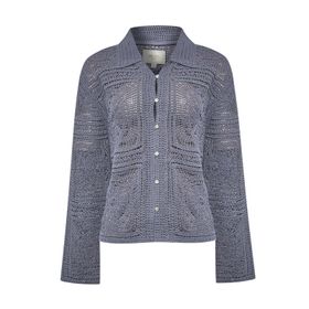Chompa Algodón Orgánico Para Mujer Laia Azul Rockford