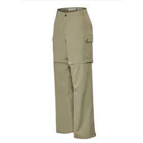 Pantalón Poliéster Reciclado/Elastano Para Mujer desmontable Verde Rockford