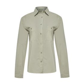 Blusa Manga Larga Algodón Orgánico Para Mujer Coop Verde Rockford