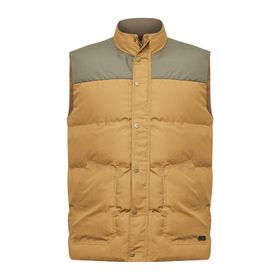 Chaleco Algodón Para Hombre Positano Café Rockford