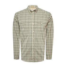 Camisa Manga Larga Algodón Para Hombre Atacama Verde Rockford