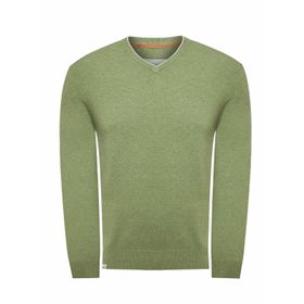 Chompa Poliéster Reciclado Para Hombre Angri V Verde Rockford