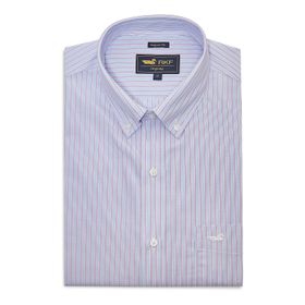Camisa Manga Larga Algodón Para Hombre Wf Pb Azul Rockford