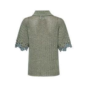 Polo Manga Corta Algodón Orgánico Para Mujer Gogo Café Rockford