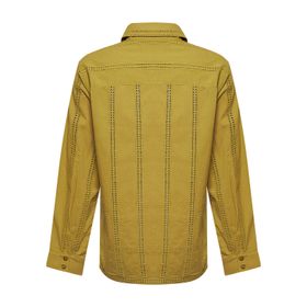 Blusa Manga Larga Algodón Orgánico Para Mujer Zambor Verde Rockford