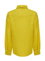 Blusa-Manga-Larga-Lino-Organico-Para-Mujer-Lirio-Amarillo-Rockford