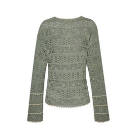 Chompa Algodón/Viscosa Para Mujer Dindo Azul Rockford