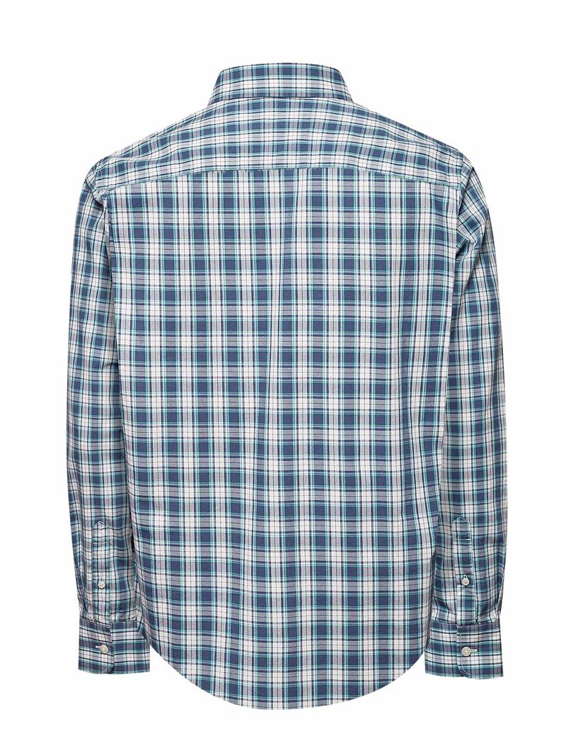 Camisa-Manga-Larga-Algodon-Organico-Para-Hombre-Lighter-Verde-Rockford