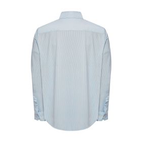Camisa Manga Larga Poliéster Reciclado Para Hombre Sportstripe Azul Rockford