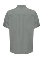 Camisa-Manga-Corta-Tencel-Para-Hombre-Tencel-Verde-Rockford