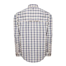 Camisa Manga Larga Algodón Para Hombre Atacama Beige/Crudo Rockford
