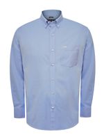 Camisa-Manga-Larga-Algodon-Para-Hombre-Wortravel-Celeste-Rockford
