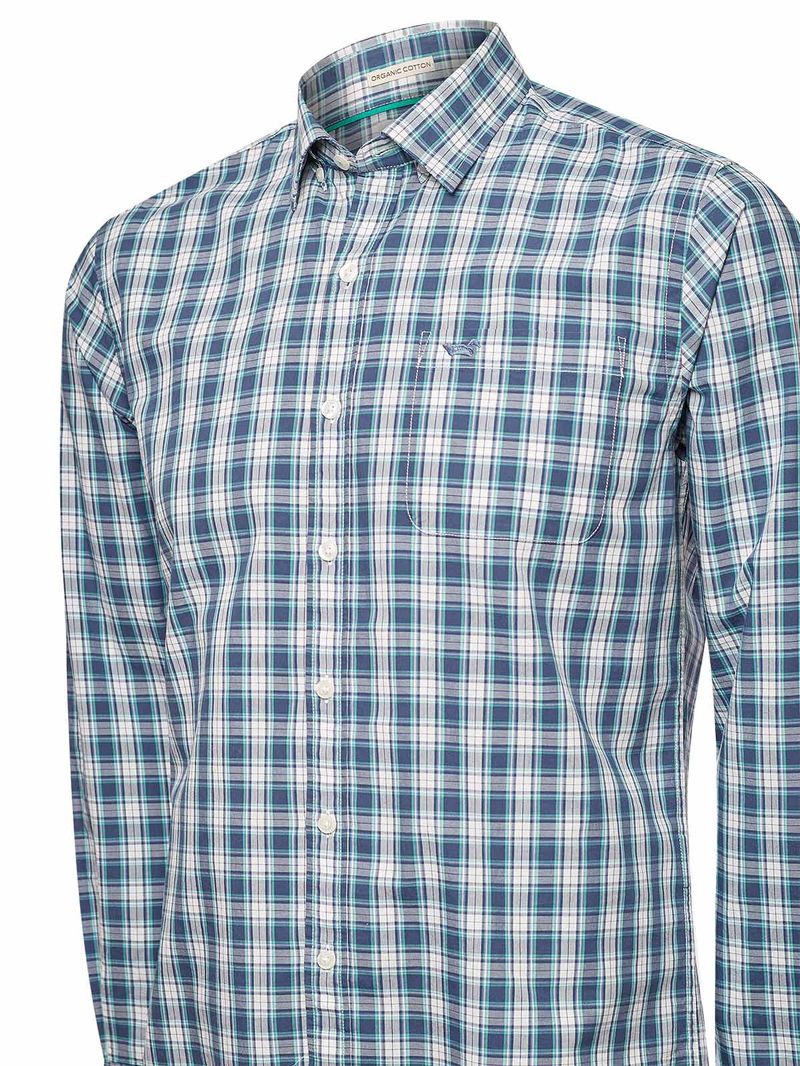 Camisa-Manga-Larga-Algodon-Organico-Para-Hombre-Lighter-Verde-Rockford