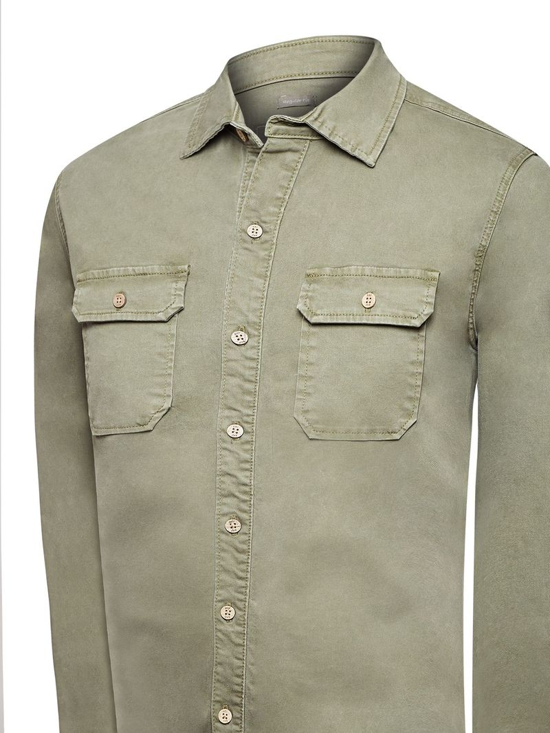 Camisa-Manga-Larga-Algodon-Reciclado-Poliester-Para-Hombre-denim-Verde-Rockford