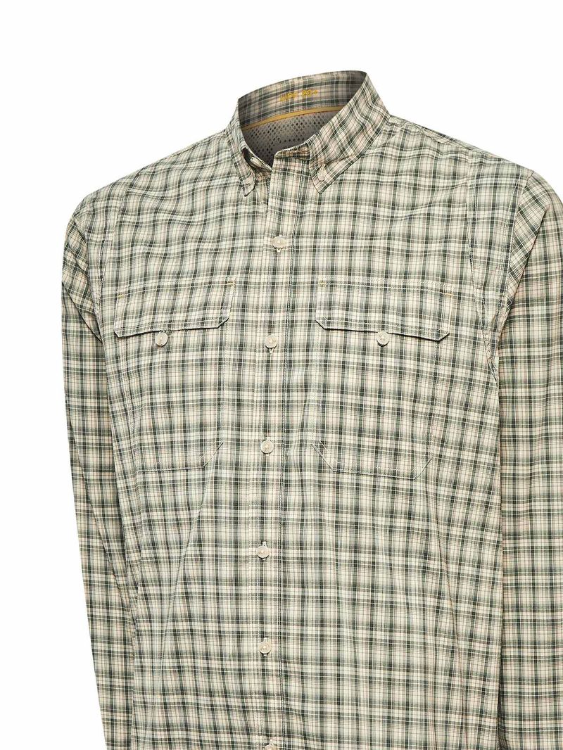 Camisa-Manga-Larga-Algodon-Para-Hombre-Atacama-Verde-Rockford