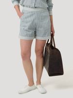 Short-Lino-Organico-Para-Mujer-Huron-Celeste-Rockford