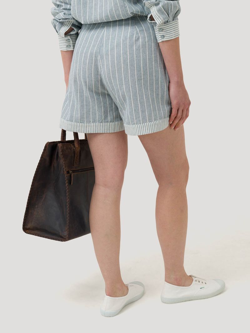 Short-Lino-Organico-Para-Mujer-Huron-Celeste-Rockford