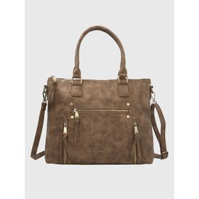 Cartera Para Mujer Sintético devine Bag Chocolate Hush Puppies