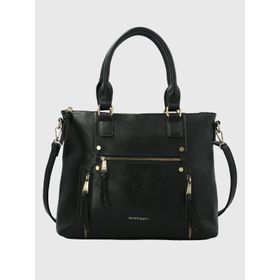 Cartera Para Mujer Sintético devine Bag Negro Hush Puppies