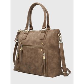 Cartera Para Mujer Sintético devine Bag Chocolate Hush Puppies