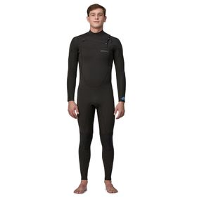 Wetsuit Surf Para Hombre Regulator® Front-Zip Negro Patagonia
