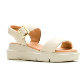 Sandalia Para Mujer Cuero Uplift Strap Beige Hush Puppies