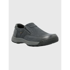 Slip On Para Hombre Cuero Consin Azul Hush Puppies