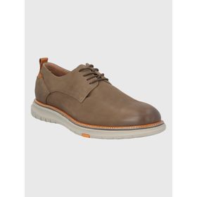 Zapato Para Hombre Cuero Rustic Taupe Hush Puppies