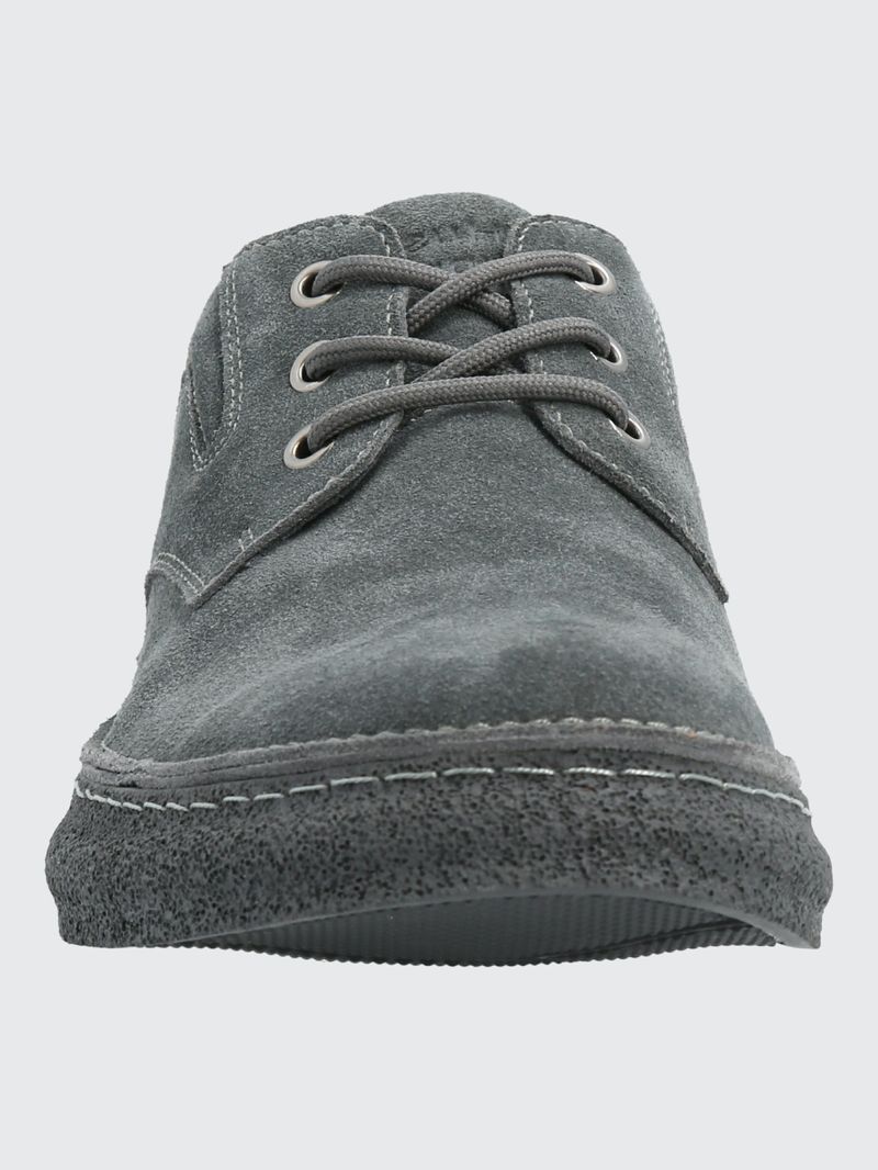 Zapatilla-Para-Hombre-Cuero-Gared-Gris-Hush-Puppies