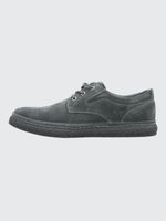 Zapatilla-Para-Hombre-Cuero-Gared-Gris-Hush-Puppies