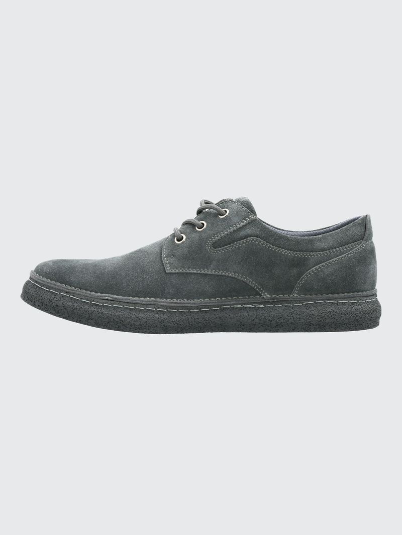Zapatilla-Para-Hombre-Cuero-Gared-Gris-Hush-Puppies