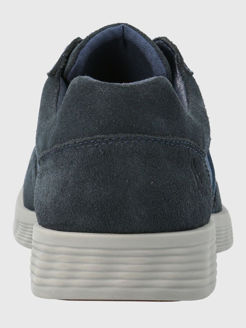 Zapatilla-Para-Hombre-Cuero-Textil-Spinal-Wave-Azul-Hush-Puppies