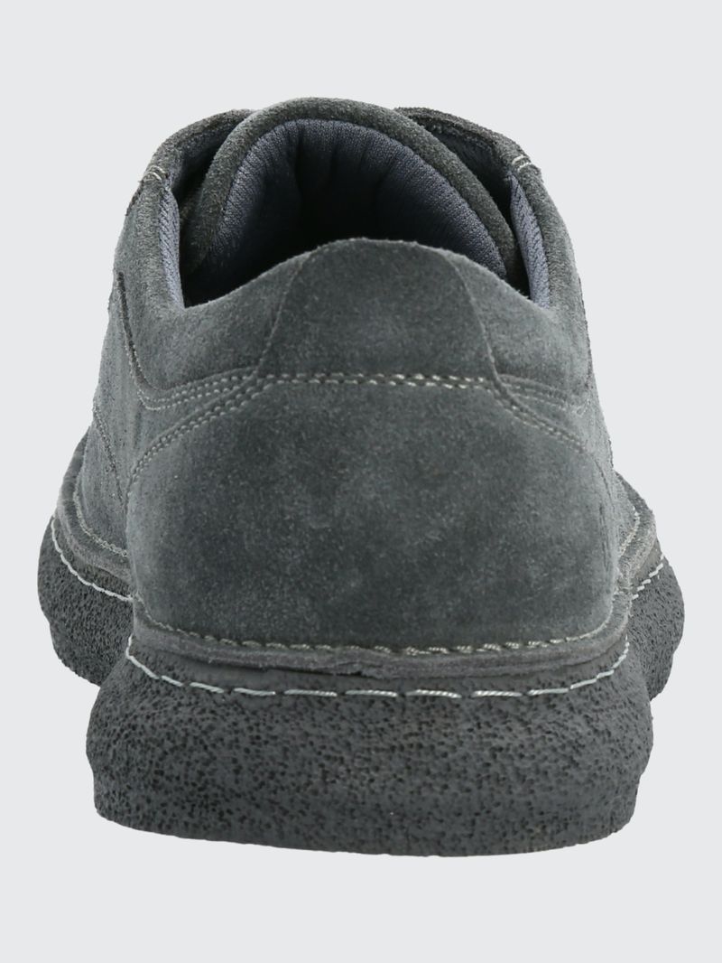 Zapatilla-Para-Hombre-Cuero-Gared-Gris-Hush-Puppies