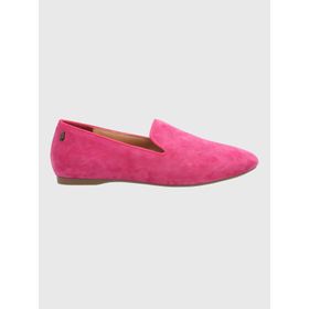Mocasín Para Mujer Cuero Oda Rosado Hush Puppies